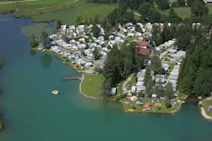 Camping Seespitz - Campingplatz aus der Vogelperspektive