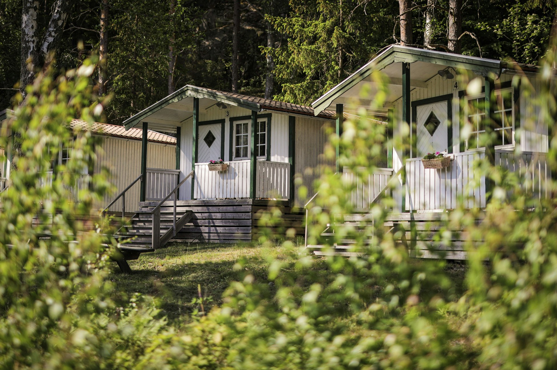 Camping Seläter  Seläter Camping  - Mobilheim mit Terrasse auf dem Campingplatz