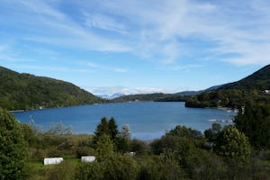 Camping Ser Sirant - Blick auf den See Lac de Laffrey