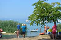 Camping Serenella - Wasser Aktivitäten  auf dem Garda See am Campingplatz