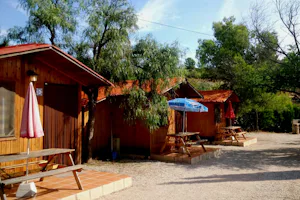 Camping Sierra Espuña - Mobilheime vom Campingplatz mit Veranda