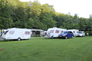 Camping Simmerschmelz unparzellierte Standplätze auf der Campingwiese