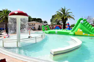Camping Site de Gorge Vent - Wasserpark auf dem Campingplatz