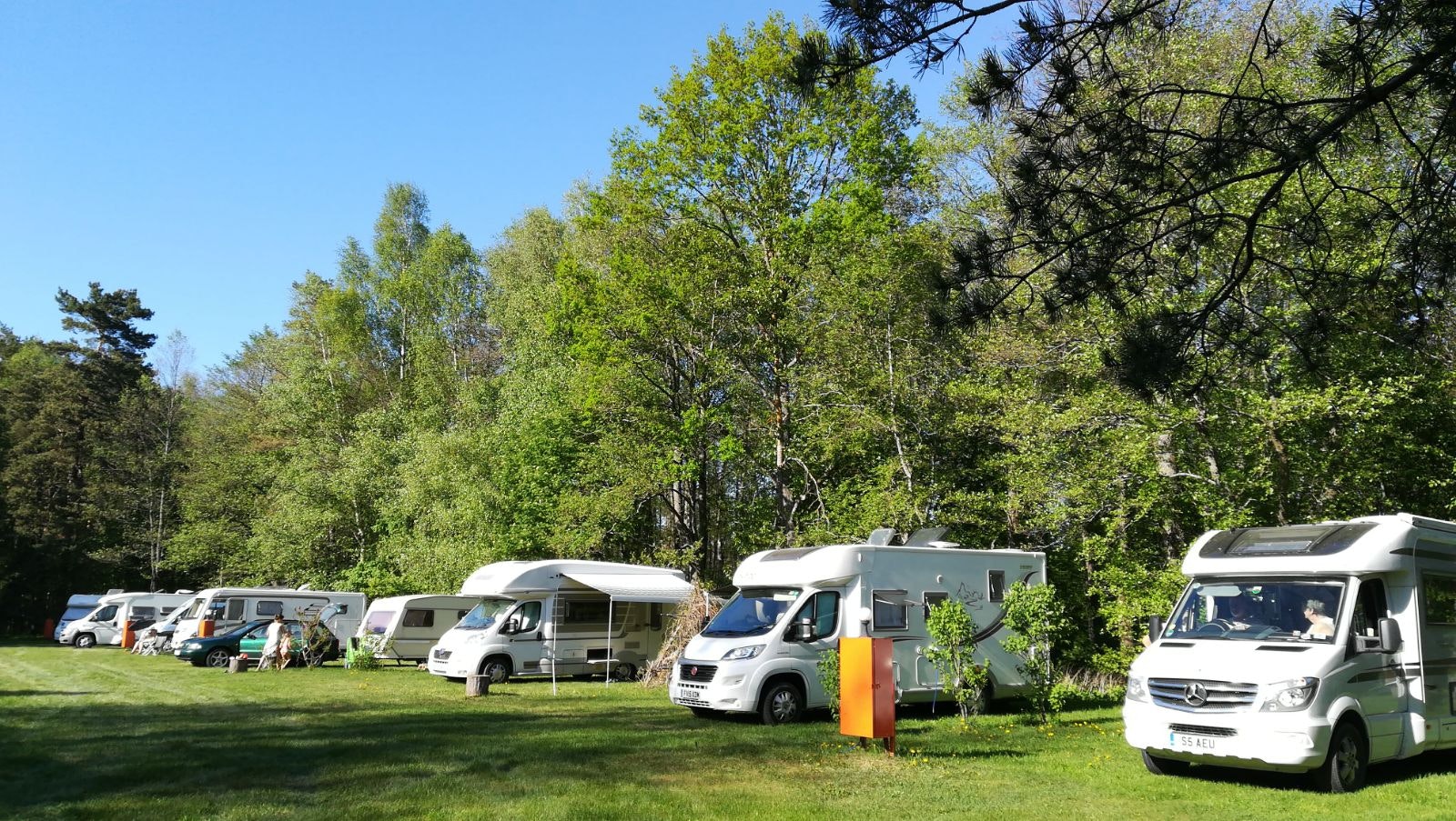 Camping Siveri - Wohnmobil- und  Wohnwagenstellplätze im Grünen