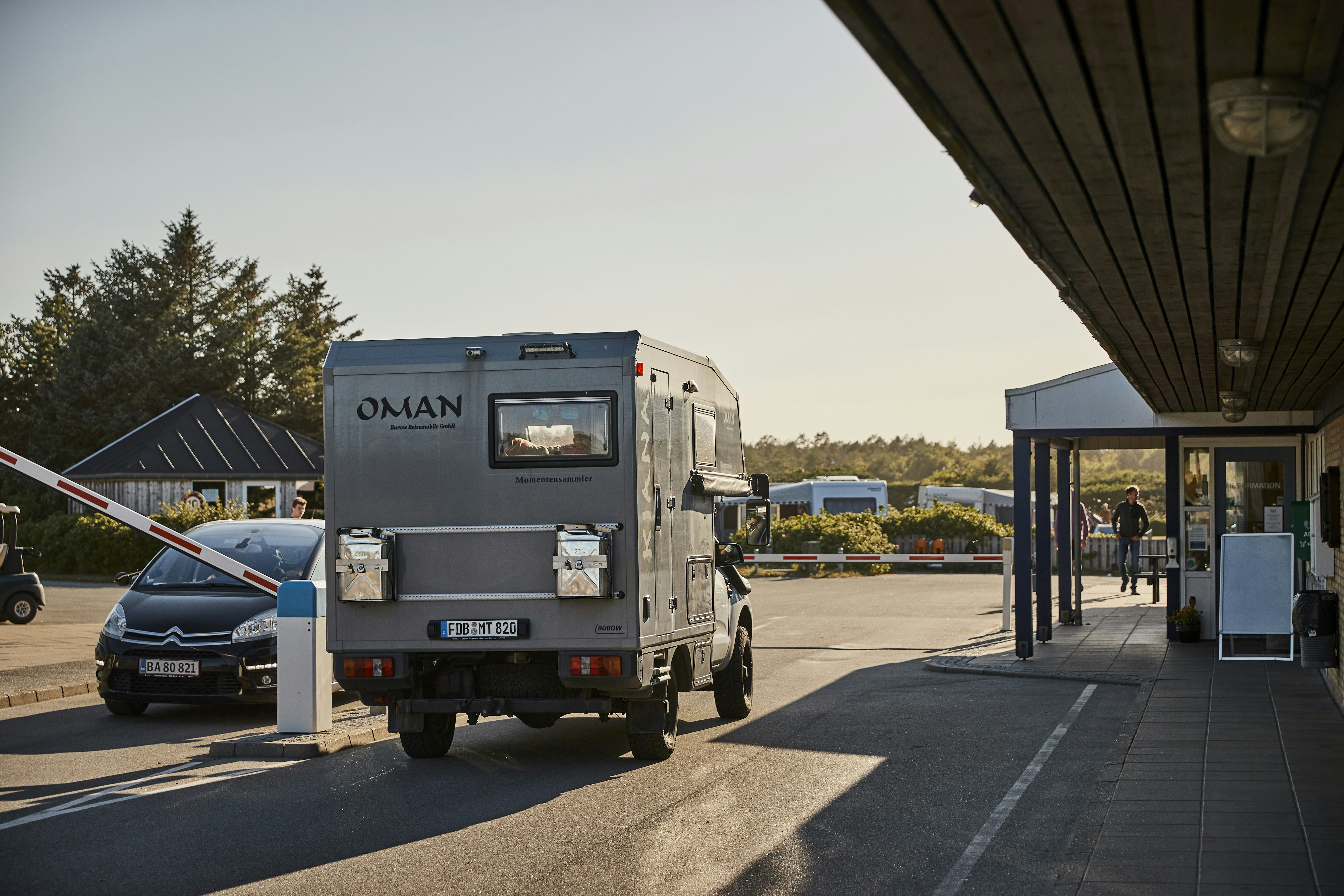 Camping Skiveren - Einfahrt des Campingplatzes