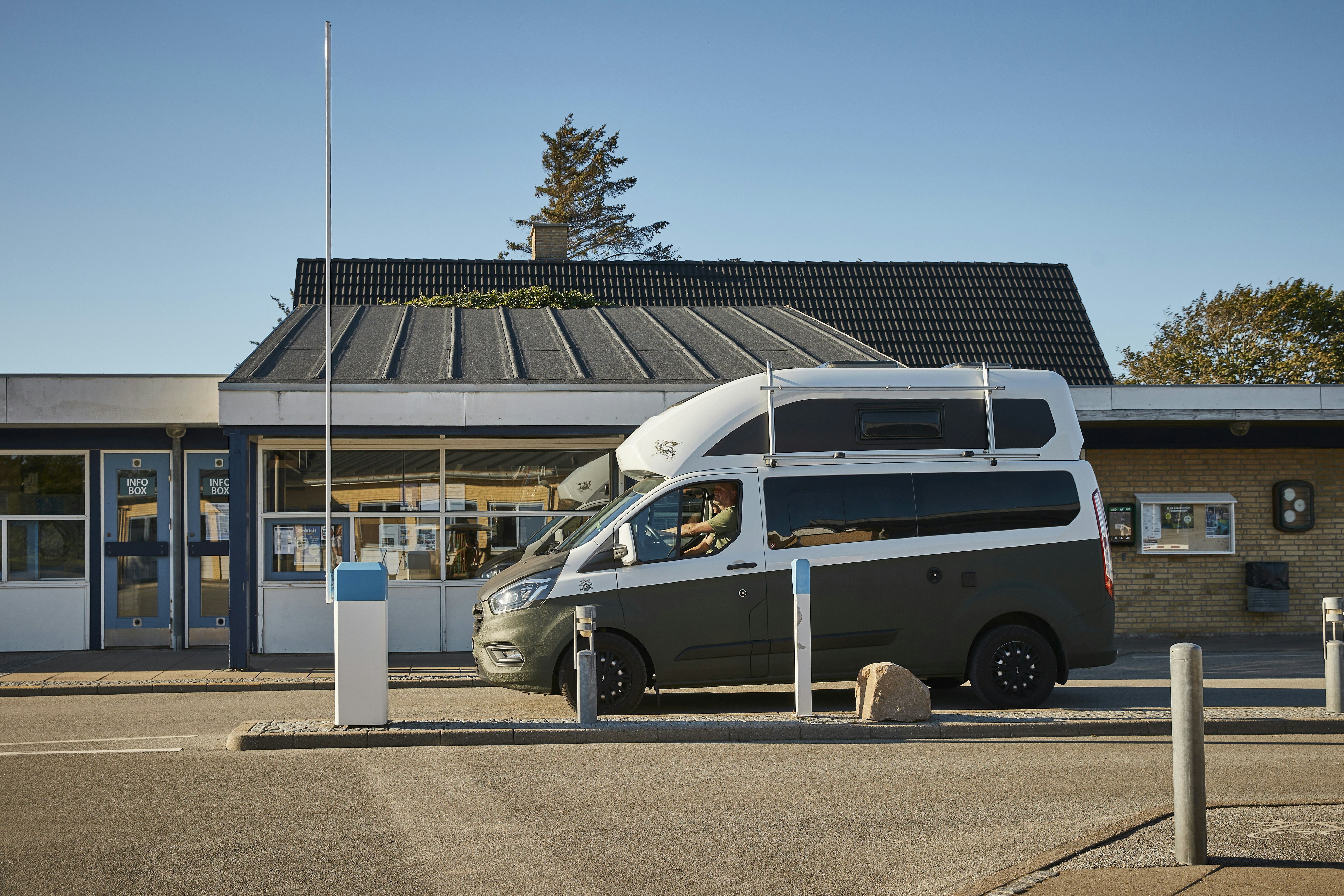 Camping Skiveren - Einfahrt des Campingplatzes