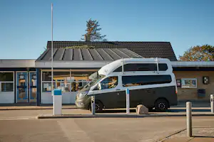 Camping Skiveren - Einfahrt des Campingplatzes