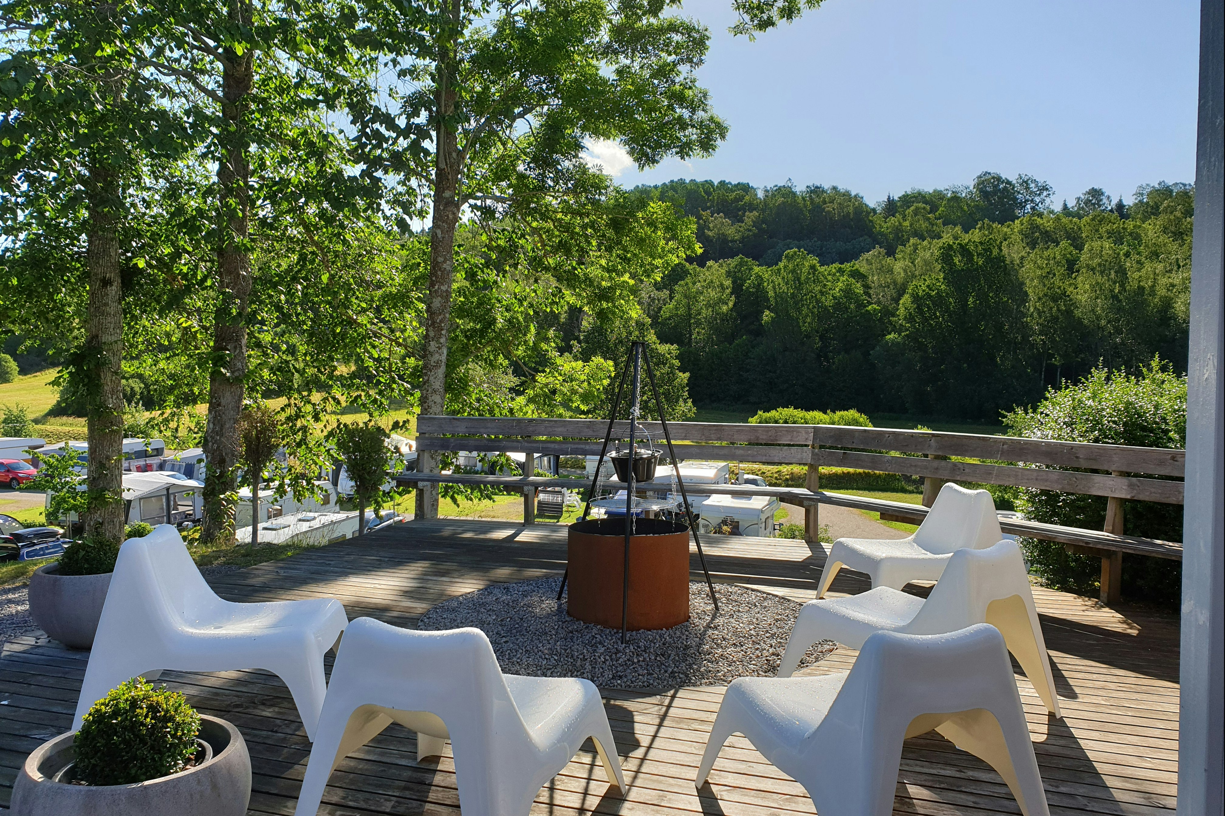 Camping Skotteksgården - Grillplatz auf dem Campingplatz