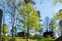 Camping Skyttehuset - Chalets im Grünen auf dem Campingplatz