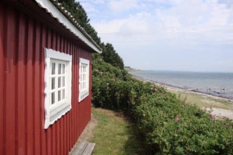 Camping Sølystgård -  mit Blick auf den Strand