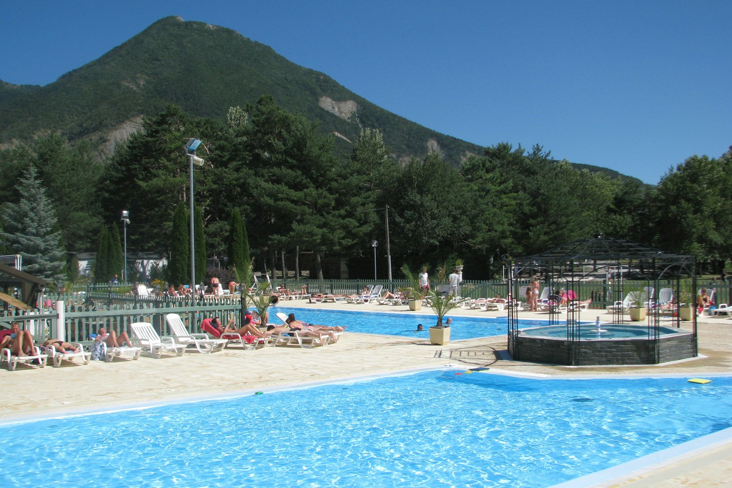 Camping Solaire - Pool auf dem Campingplatz