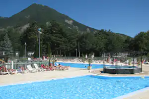 Camping Solaire - Pool auf dem Campingplatz