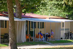Camping Solcio - Mobilheime auf dem Campingplatz