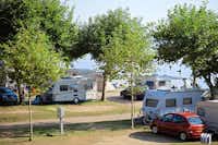 Camping Solcio -  Wohnwagenstellplätze auf dem Campingplatz