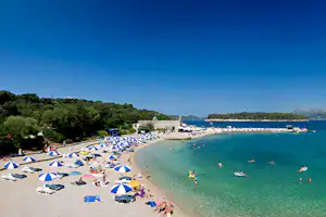 Camping Solitudo - Strand in der Nähe des Campingplatzes