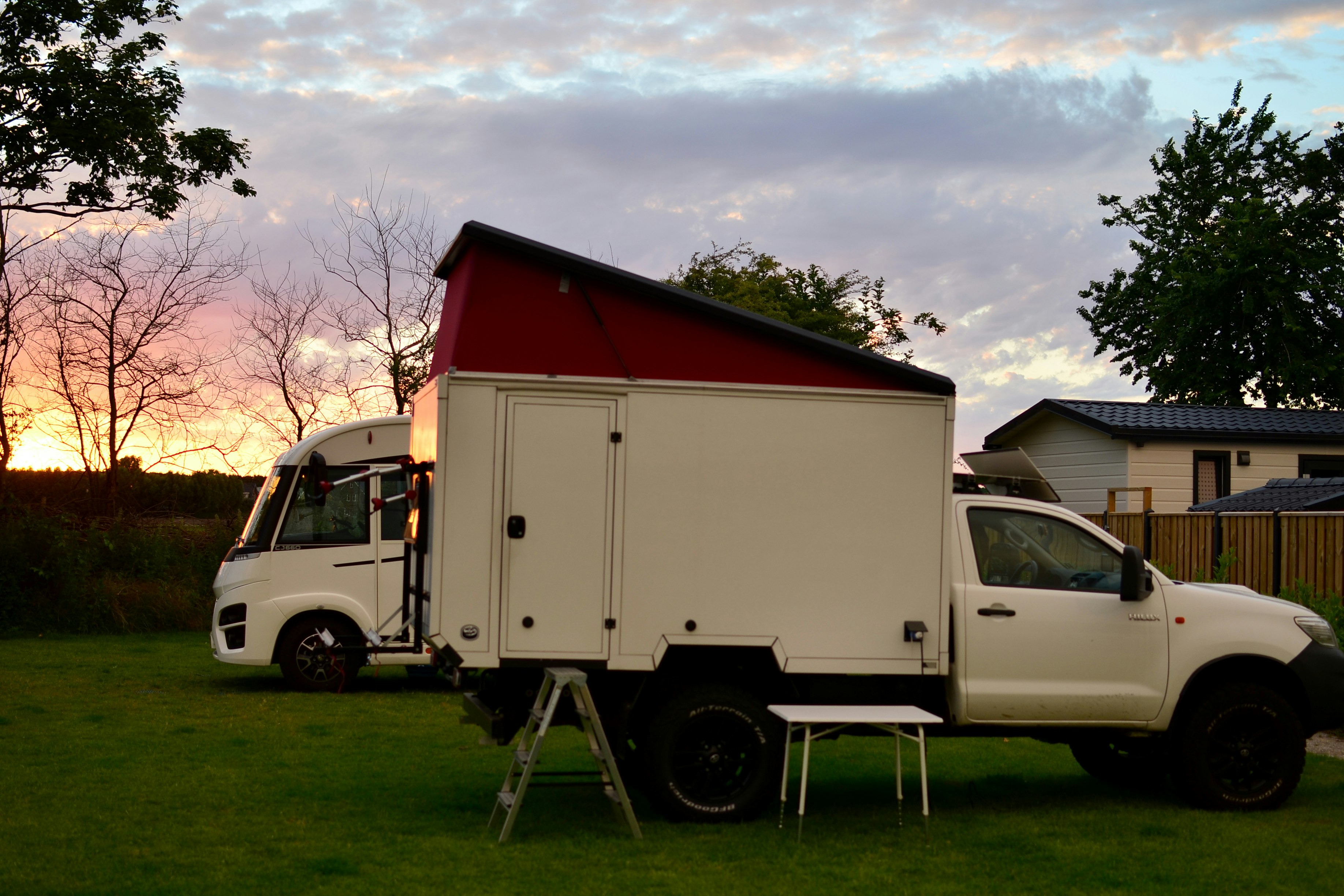 Camping Sollasi - Standplätze auf dem Campingplatz