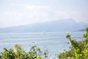 Camping Spiaggia d'Oro - Blick auf den Gardasee