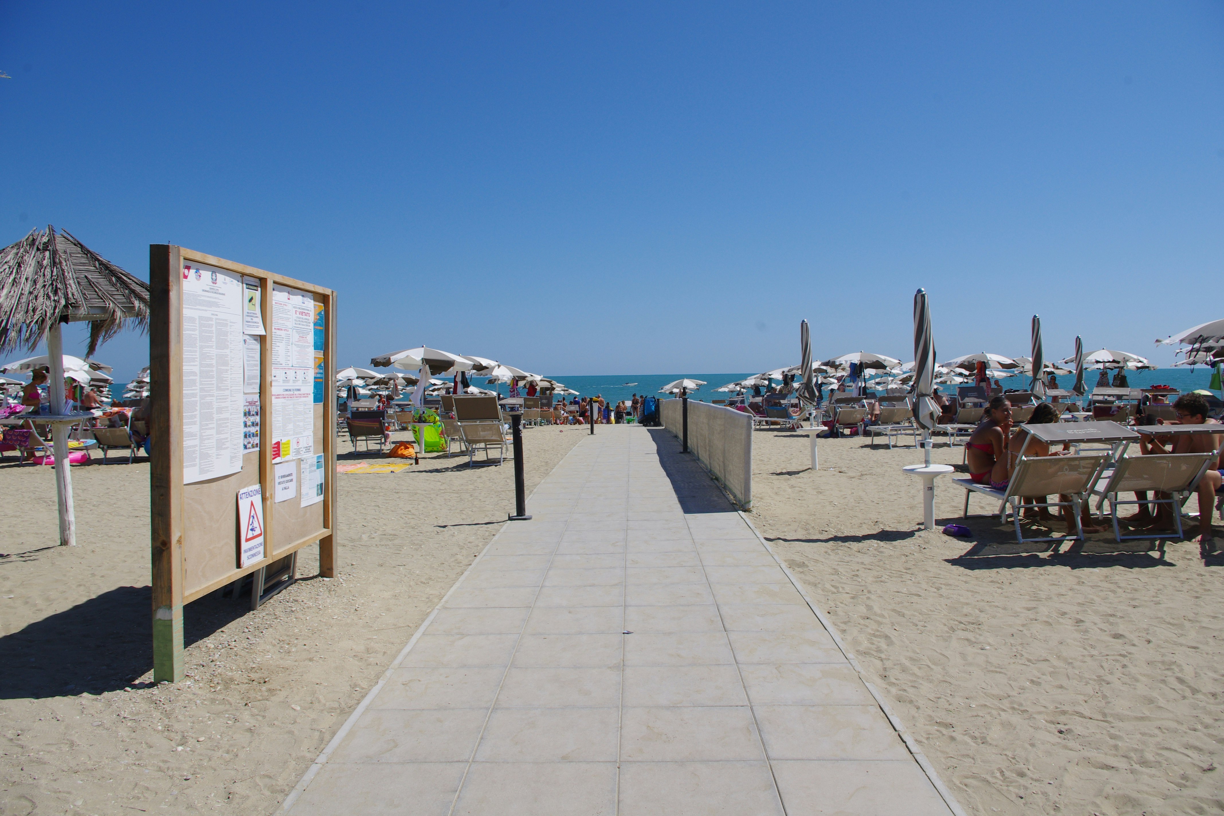 Camping Spinnaker - direkter Zugang vom Campingplatz zum Strand
