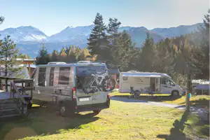 Camping St. Cassian - Standplätze auf dem Campingplatz