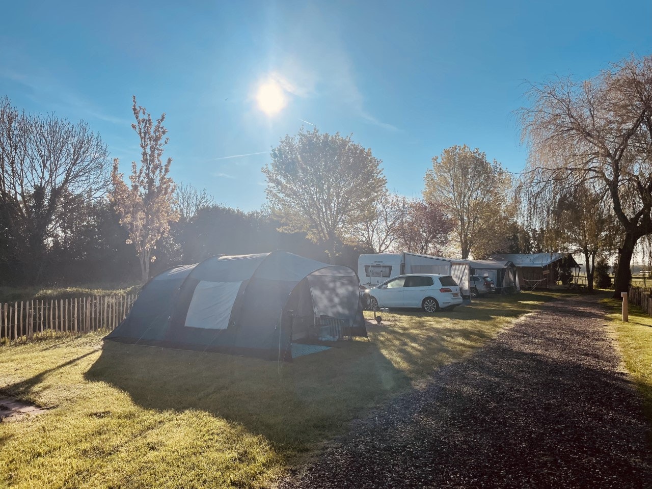 Camping Stad en Land - Standplätze auf dem Campingplatz