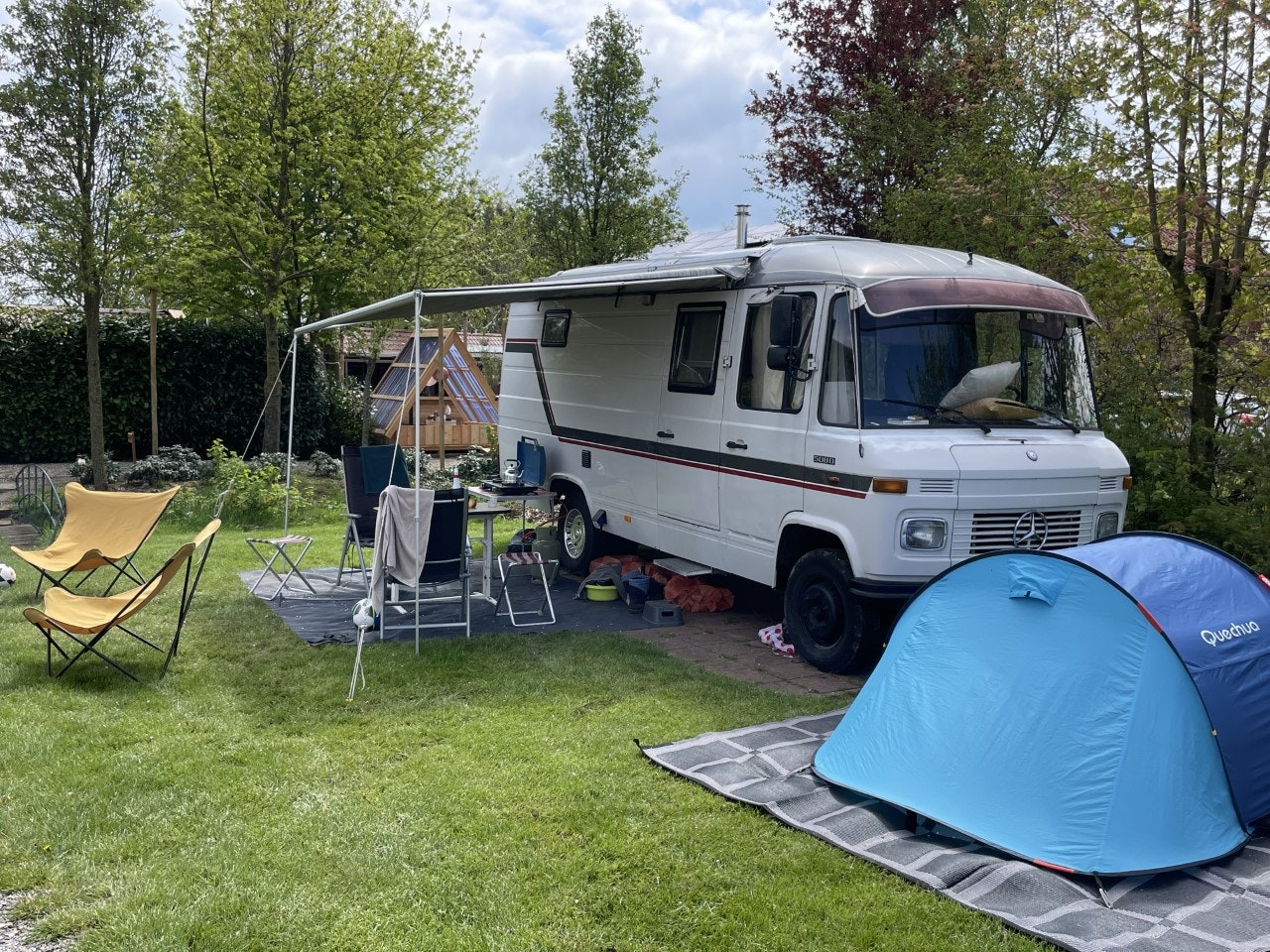 Camping Stad en Land - Standplätze auf dem Campingplatz