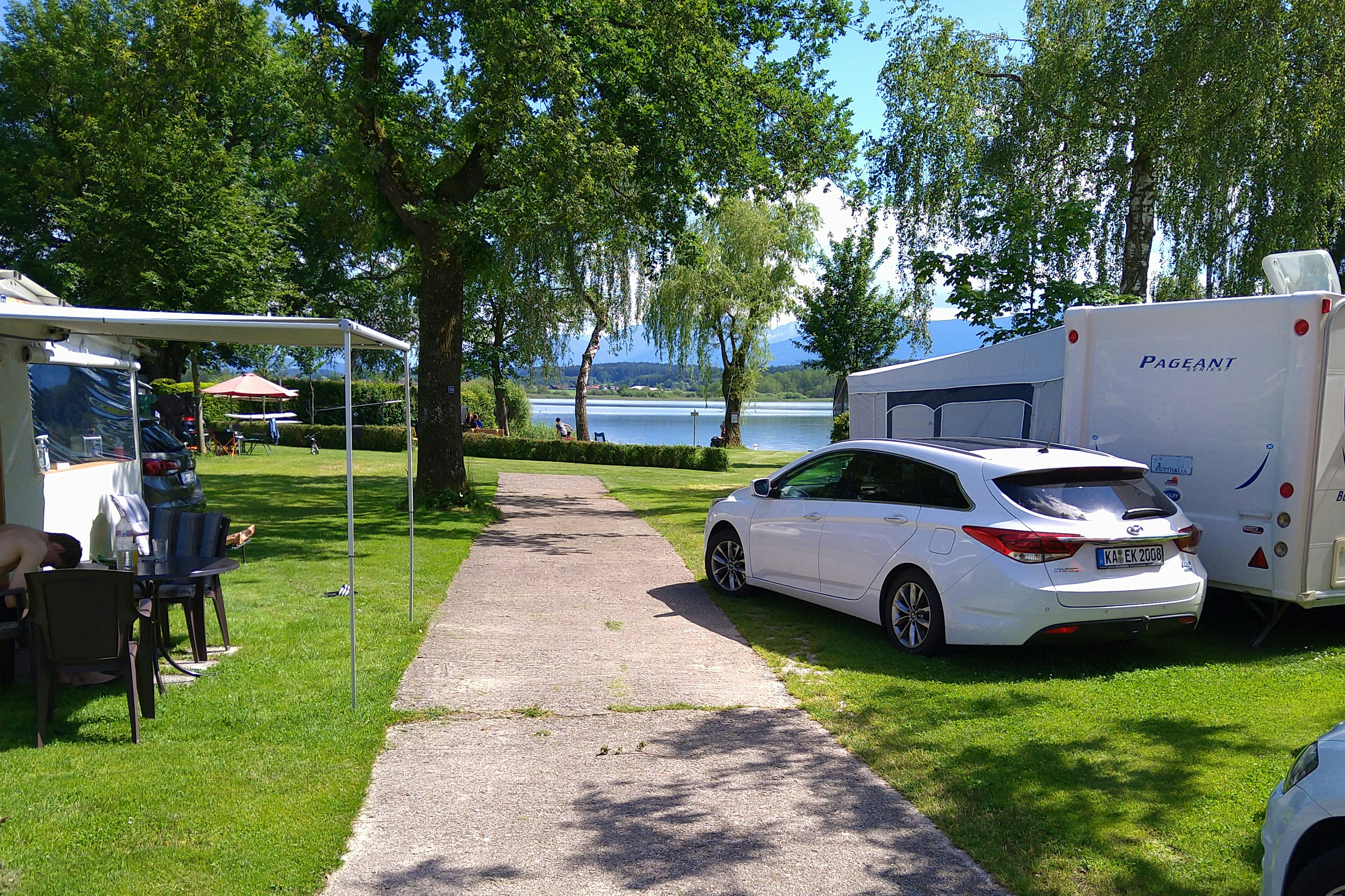 Camping Stadler - Stellplätze auf dem Campingplatz