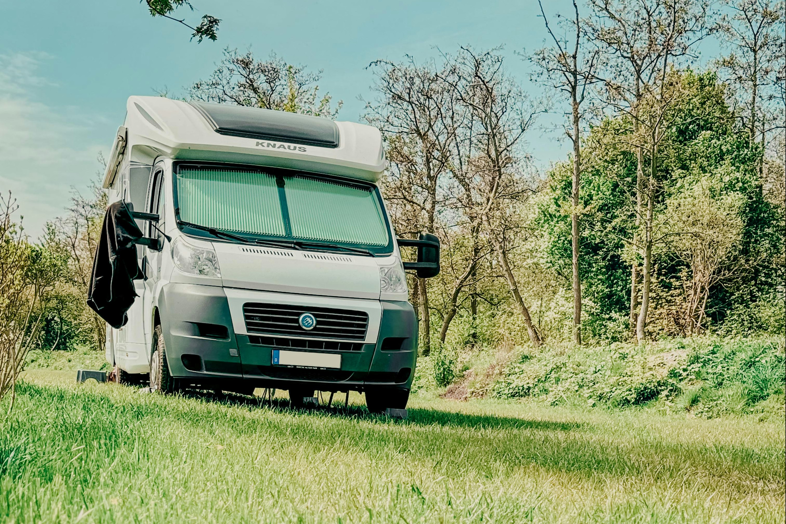 Camping Strandparadies - Standplatzwiese auf dem Campingplatz