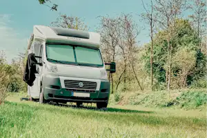 Camping Strandparadies - Standplatzwiese auf dem Campingplatz
