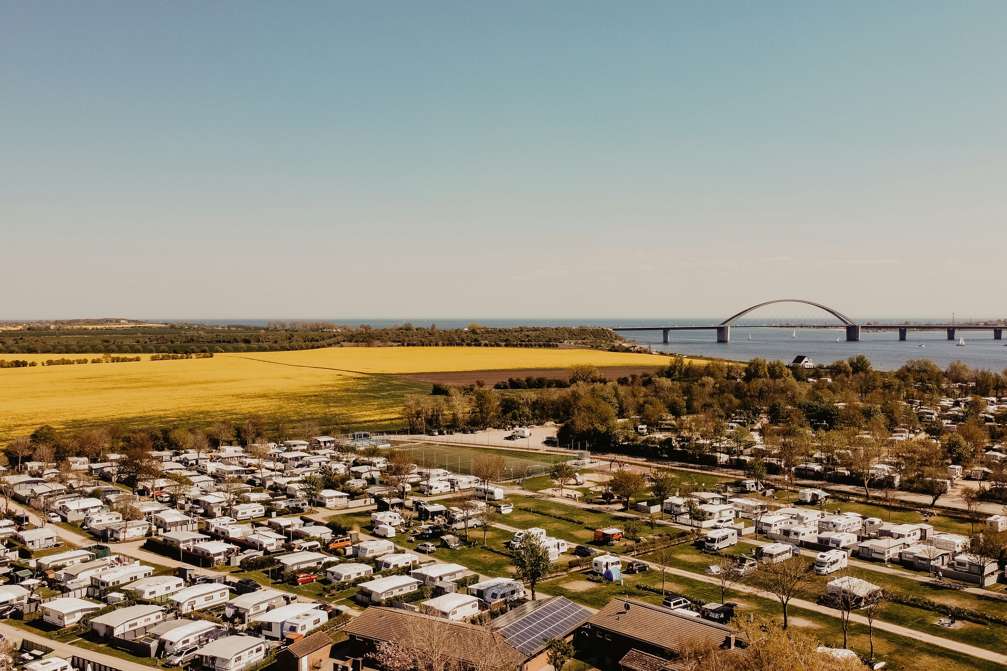 Camping Strukkamphuk  - Campingplatz aus der Vogelperspektive