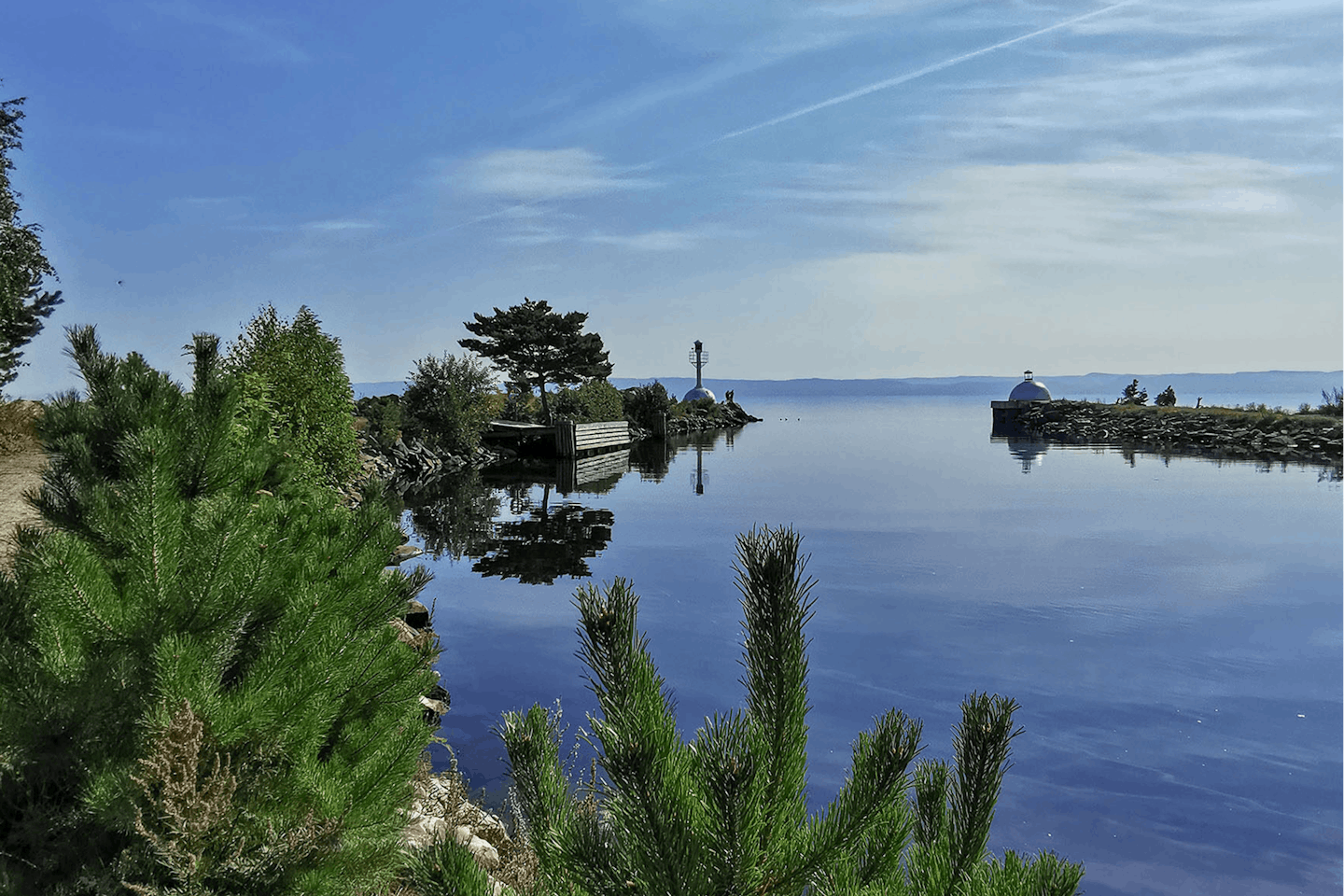 Camping & Stugby Habo - Ausblick auf das Wasser