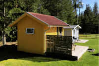 Camping & Stugby Habo - Kleine Mobilheime auf dem Campingplatz
