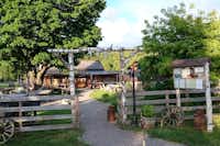 Camping Sun Dance Ranch AB - Terrasse des Restaurants