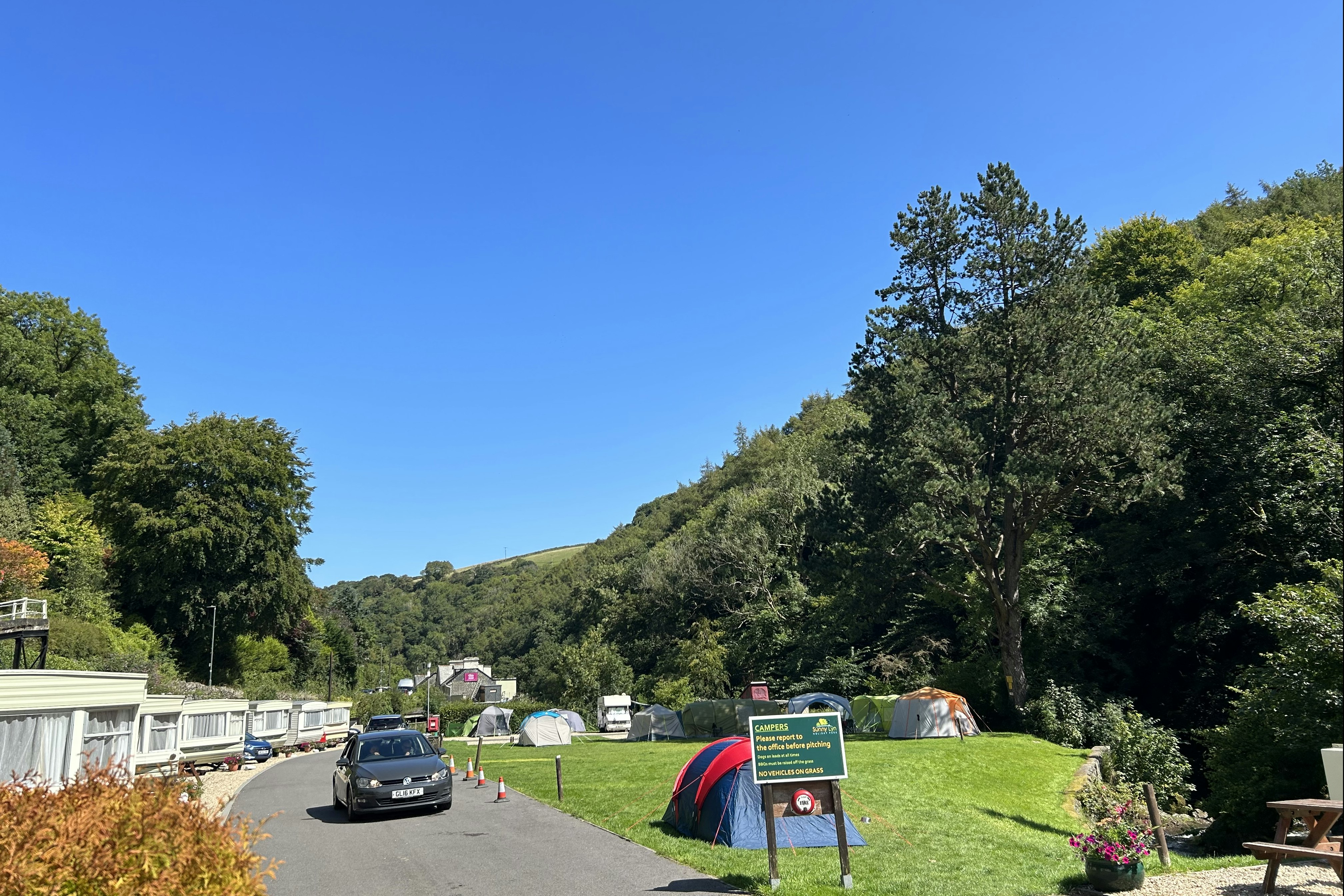 Camping Sunny Lyn - Standplätze auf dem Campingplatz