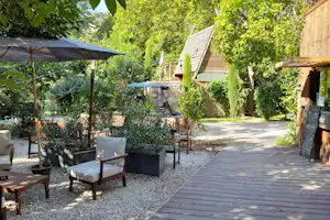 Camping Suze Luxe Nature - Kiosk auf dem Campingplatz