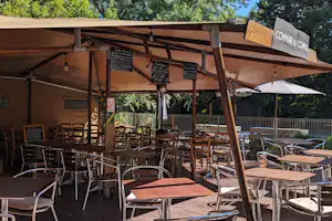 Camping Suze Luxe Nature - Terrasse Restaurant