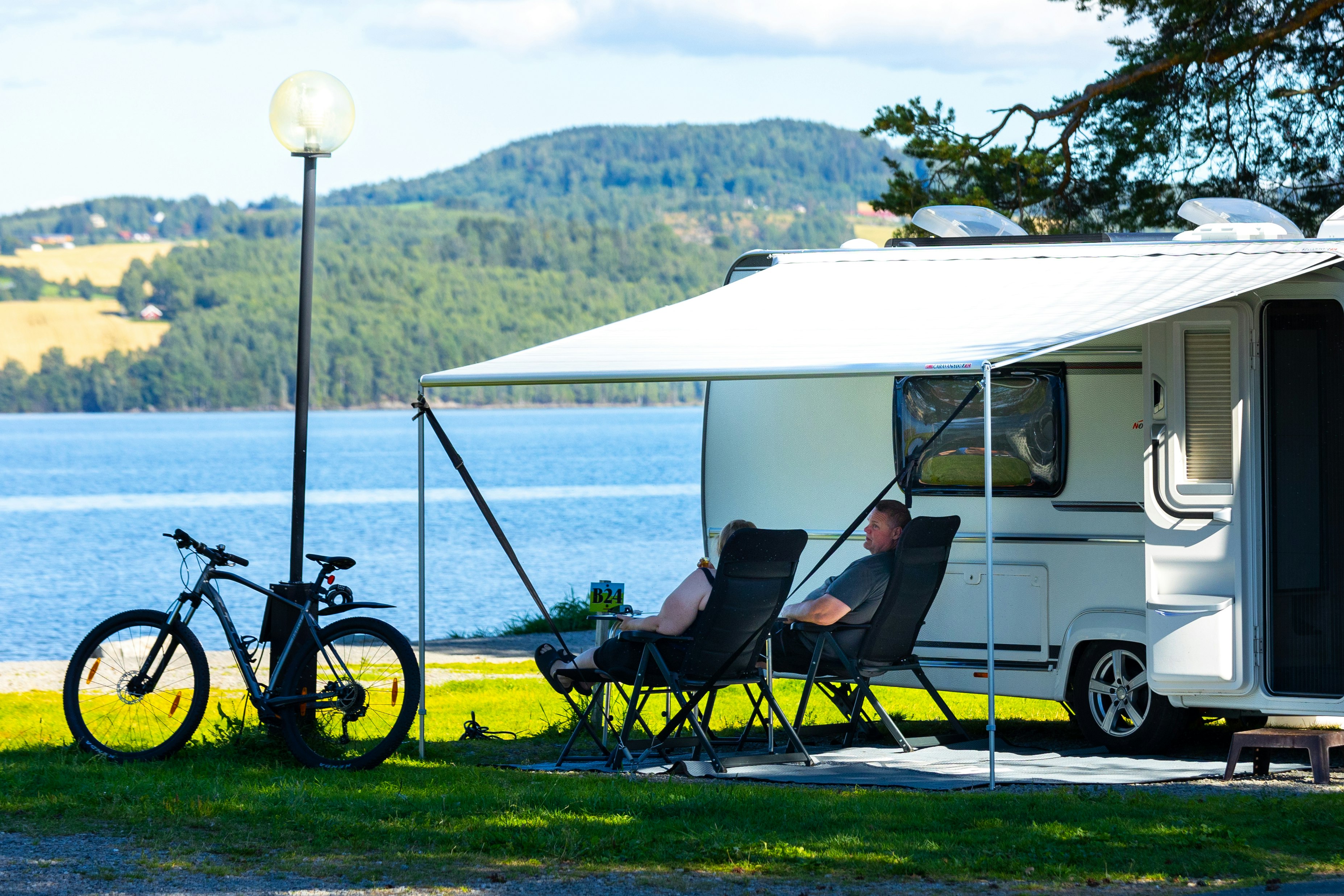 Sveastranda Camping - Standplätze auf dem Campingplatz