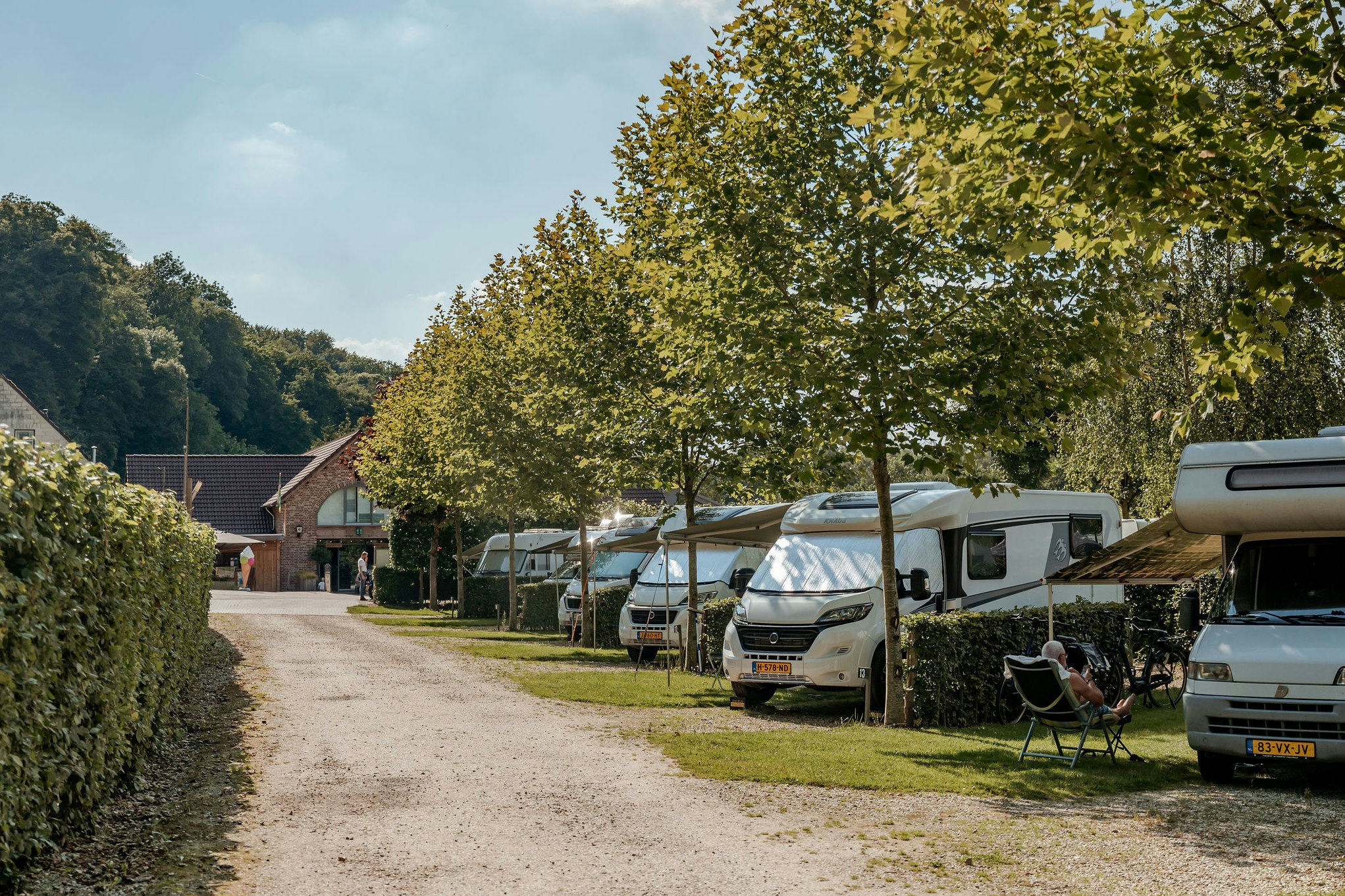 Ardoer Camping 't Geuldal - Standplätze auf dem Campingplatz