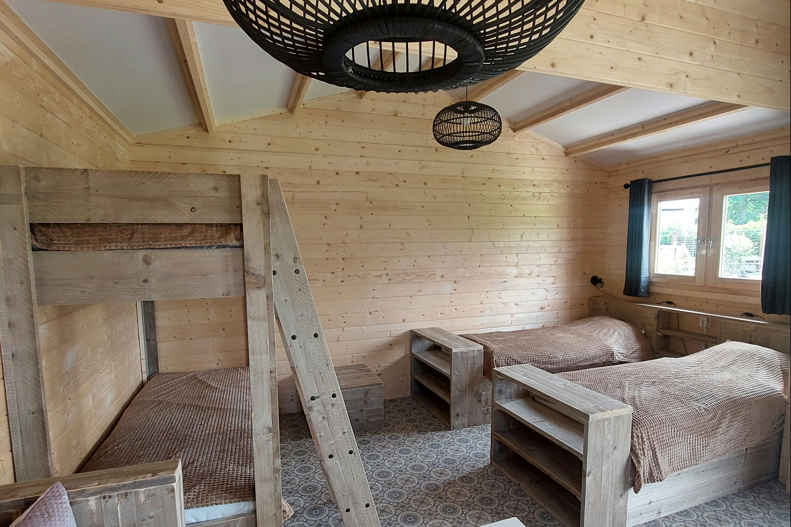 Camping 't Heike - Innenansicht eines Mobilheims