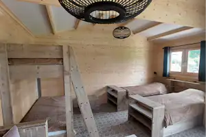 Camping 't Heike - Innenansicht eines Mobilheims