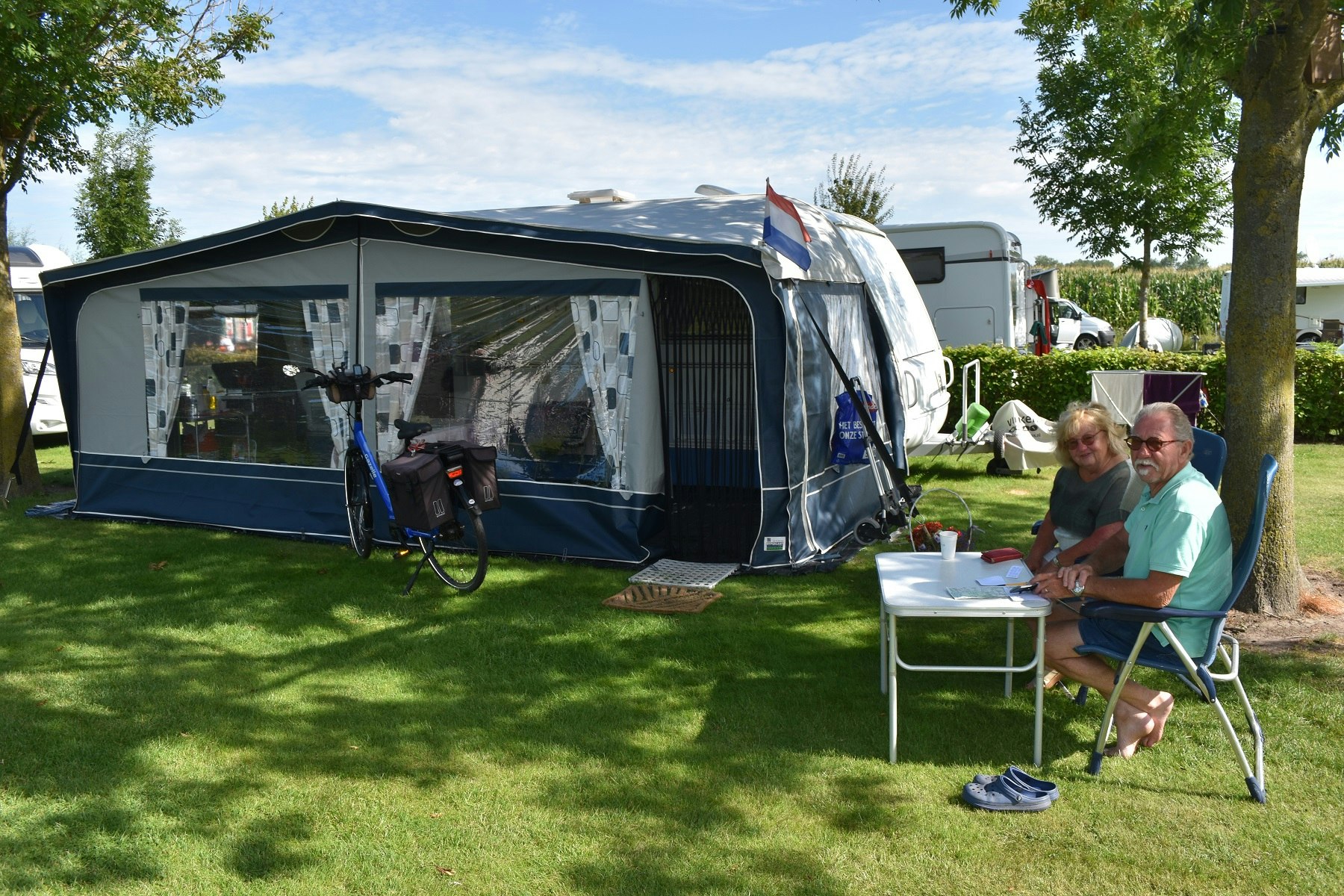 Camping 't Rouweelse Veld - Standplätze auf dem Campingplatz