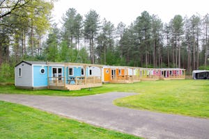 Camping 't Zand - Mobilheime auf dem Campingplatz