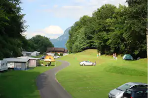 Camping Talacker - Campingplatz mit Blick auf die Alpen