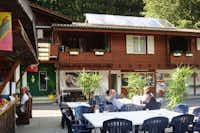 Camping Talacker  -  Restaurant vom Campingplatz mit Terrasse