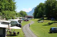 Camping Talacker  -  Wohnwagen- und Zeltstellplatz vom Campingplatz in den Alpen