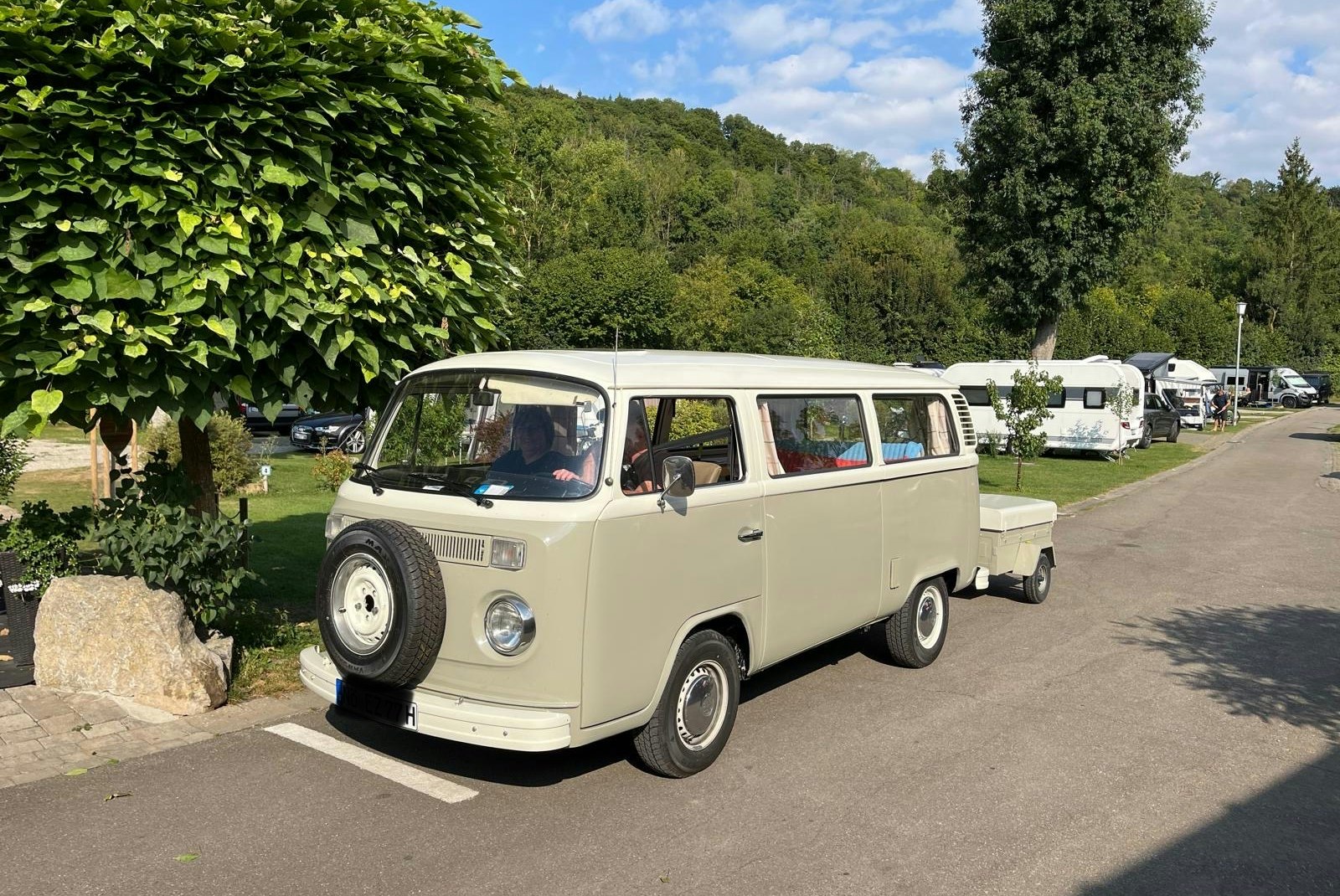 Campingplatz Rothenburg Tauber-Idyll - Standplätze auf dem Campingplatz
