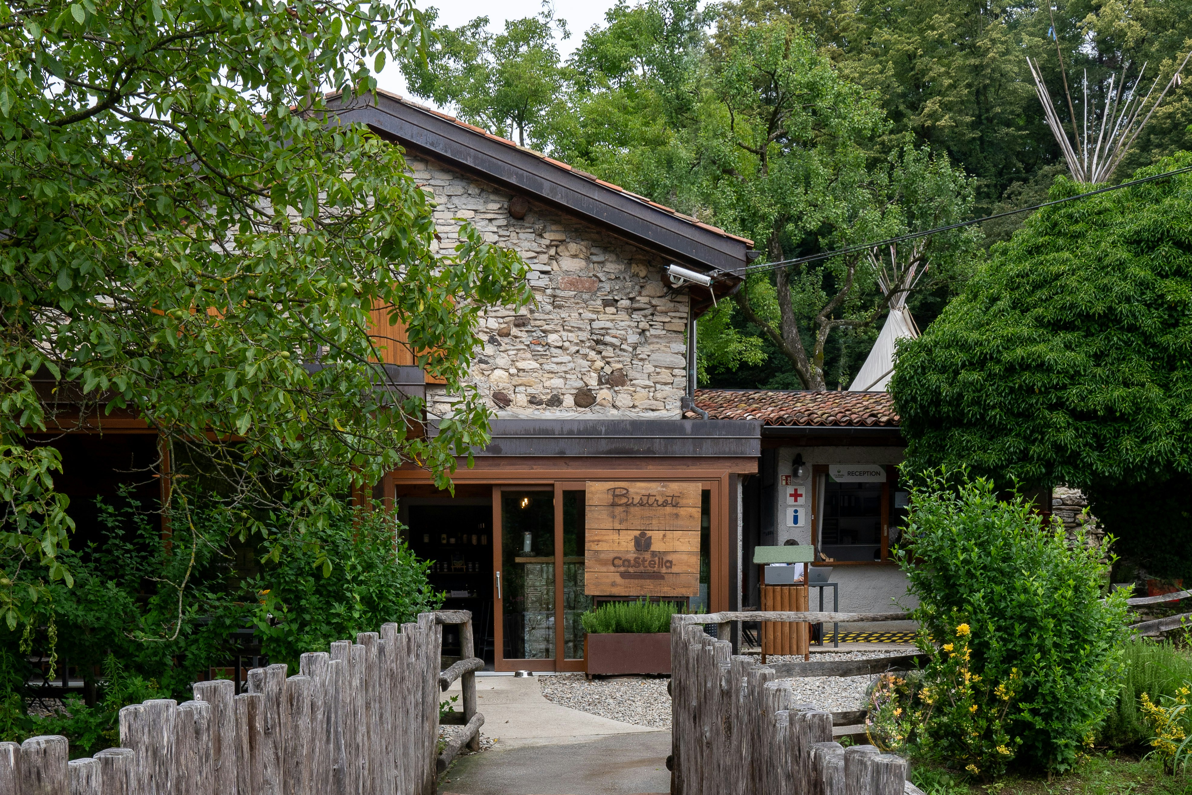 Ca.Stella Camping del Monte San Giorgio - Restaurant auf dem Campingplatz