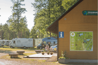 Camping Tehumardi -   Campingplatz Rezeption