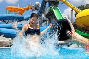 Camping Terme Čatež - Wasserrutsche auf dem Campingplatz