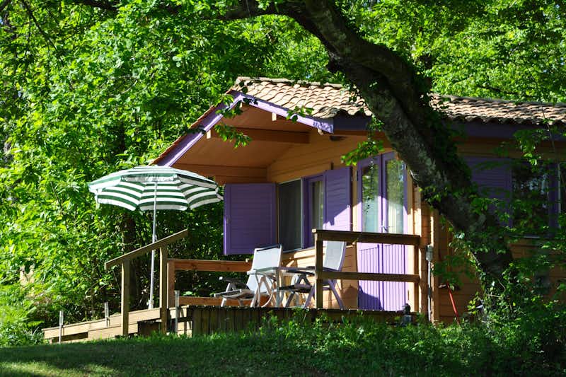 Camping Terme d'Astor -  Mobilheime mit Veranda auf dem Campingplatz