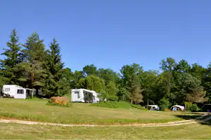 Camping Terme d'Astor - Wohnwagenstellplätze auf dem Campingplatz